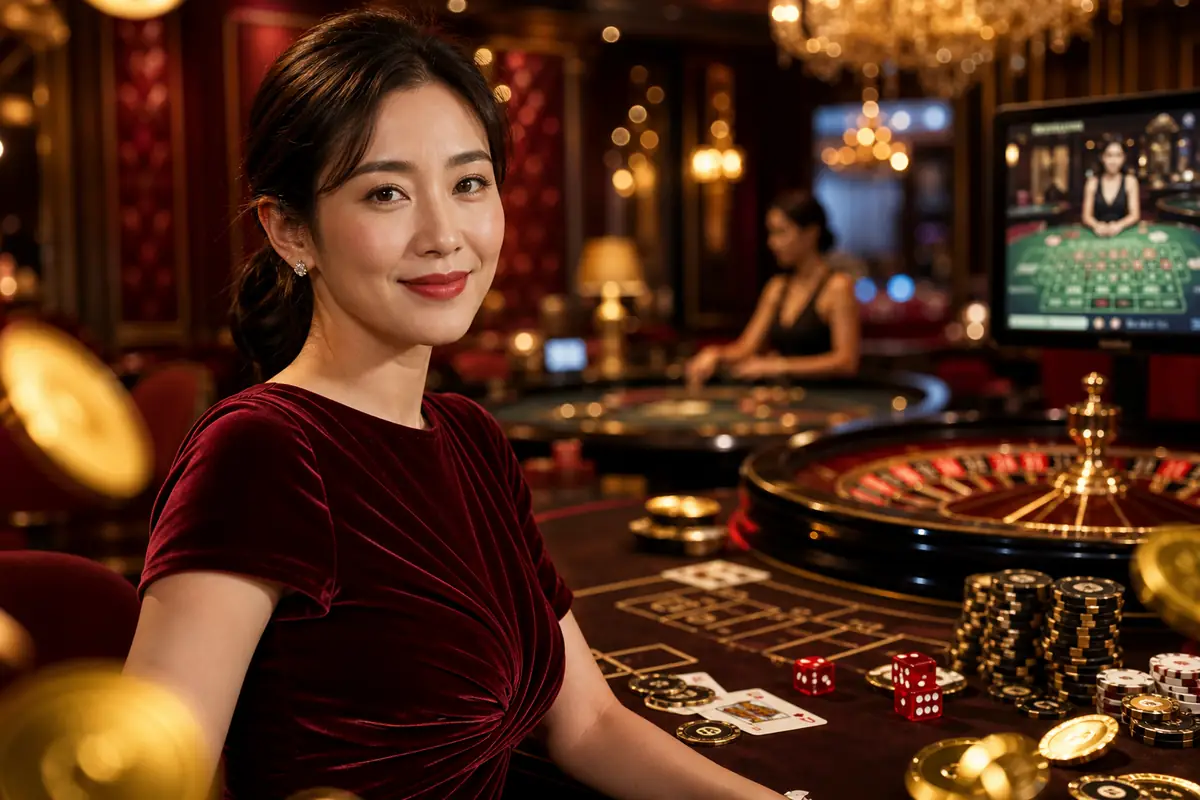 we1win77 Casino meja baccarat live dealer
